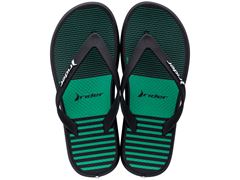 Chinelo Rider R1 Style Dedo Infantil 11957 Preto / Preto