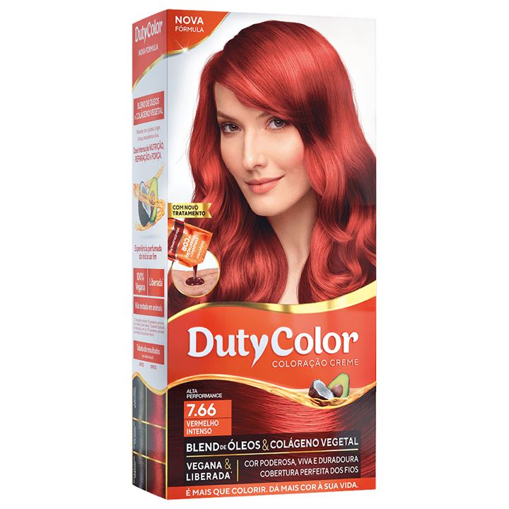 Duty Color Cr. 7.66 Vermelho Intenso
