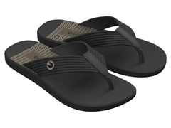 Chinelo Cartago Montreal Dedo Adulto 11729 Preto / Bege