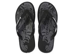 Chinelo Rider R1 Style Dedo Adulto 11818 Preto / Preto / Grafite