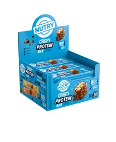 Barra De Proteína Nutry Crispy Chocolate Ao Leite 30g | CDA Distribuidora