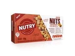 Barra Cereal Nutry Nuts Caramelo Sal 2x30g