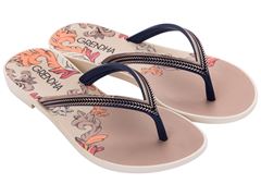 Chinelo Grendha Mais Açaí Energia Adulto 18060 Off Whitte