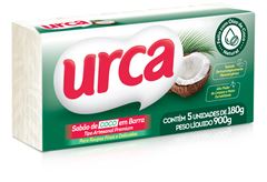 Sabão Pedra Coco Urca 5x180g