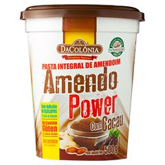 Pasta de Amendoim DaColônia Amendopower Com Cacau 500g