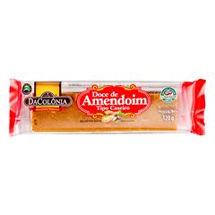 Tablete Doce de Amendoim DaColônia 120g