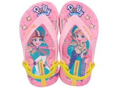 Sandália Ipanema Polly E Max Steel Baby 26349 Rosa/Amarelo