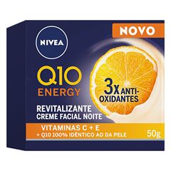 Creme Facial Nivea Q10 Revitalizante Facial Noite 50g