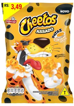 Salgadinho Cheetos Cheedar Patas Com Preço 40g