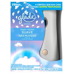 Odorizante Glade de Ambiente Automatic Spray 3 Em 1 Suave Nas Nuvens 269ml