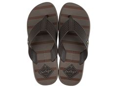 Chinelo Cartago Montreal Dedo Adulto 11729  Marrom/Marrom