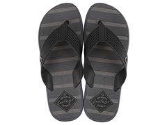 Chinelo Cartago Montreal Dedo Adulto 11729 Cinza/Preto