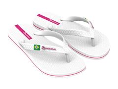 Chinelo Ipanema Brasil Adulto 27040  Branco/Rosa