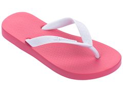 Chinelo Ipanema Clássica Infantil 05766  Rosa / Branco