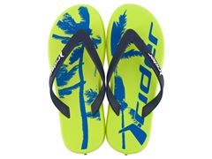 Chinelo Rider R1 Style Dedo Infantil 11957 Verde / Aazul