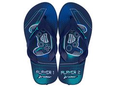 Chinelo Rider Street Joy Dedo Infantil 11768 Azul / Azul / Branco