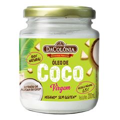 Oleo De Coco DaColônia Virgem 200ml
