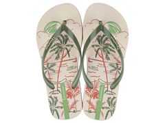 Chinelo Ipanema Orla Adulto 27036 Bege / Verde