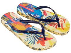 Chinelo Ipanema Sem Igual Fem Adulto 25483 Amarelo / Azul / Laranja