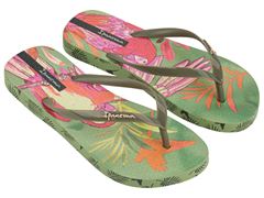 Chinelo Ipanema Sem Igual Fem Adulto 25483 Verde / Verde / Rosa