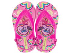 Sandália Ipanema Polly E Max Steel Baby 26349 Rosa / Amarelo