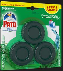 Pedra Sanitária Pato Pinho Leve 3 Pague 2 40g