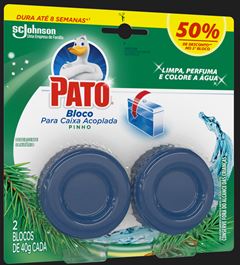 Bloco Sanitário Pato Caixa Acoplada 2 Unidades Pinho