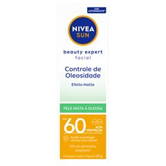 Protetor Solar Nívea Facial Fps50 Beauty Controle de Oleosidade 50g