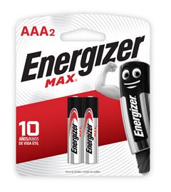 Pilha Alcalina Energizer Max AAA2