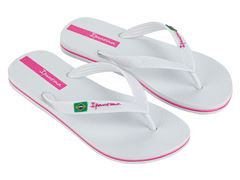 Chinelo Ipanema Brasil Adulto 27040 Branco / Rosa