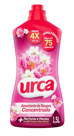 Amaciante Urca Concentrado Floral 1,5L