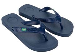 Chinelo Ipanema Brasil Casual Masculino Adulto 27254 Azul / Azul