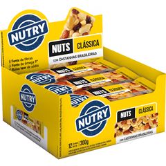 Barra Cereal Nutry Nuts Classica 12x25g