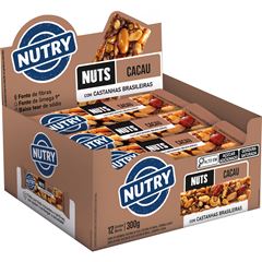 Barra Cereal Nutry Nuts Cacau 12x25g