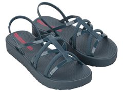 Chinelo Ipanema Diversa Flatform Adulto 27238 Azul / Azul / Rosa