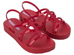 Chinelo Ipanema Diversa Flatform Adulto 27238 Vermelho /Vermelho / Lilas