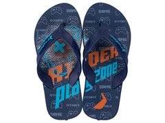 Chinelo Rider Street Joy Dedo Infantil 11768 Azul / Azul /Laranja