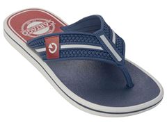 Chinelo Cartago Palermo Adulto 12397 Cinza / Azul / Vermelho