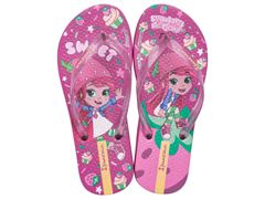 Chinelo Ipanema Moranguinho Infantil 27173 Rosa 
Médio / Rosa Gliter