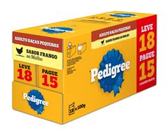 Sachê Pedigree Frango Raças Pequenas Leve 18 Pague 15 100g