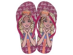 Chinelo Barbie Style 25729 Rosa / Amarelo