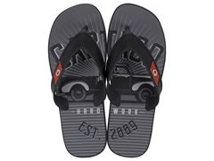 Chinelo Cartago Dakar Adulto 10738 Preto / Preto / Vermelho