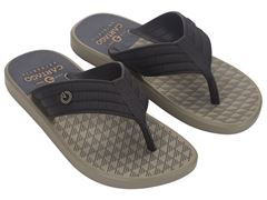 Chinelo Cartago Montreal Dedo Infantil 12515 Bege / Marrom / Laranja