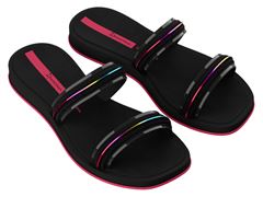 Ipanema Glow Slide 27400 Preto / Rosa