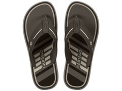 Chinelo Cartago Palermo II Dedo Adulto 12572 Bege / Marrom