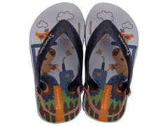 Sandália Ipanema Classica Baby 25431 Cinza / Preto / Bege