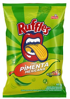 Batata Ruffles Pimenta Mexicana 65g