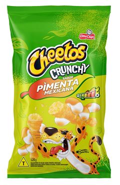 Salgadinho Cheetos Crunchy Pimenta Mexicana 120g
