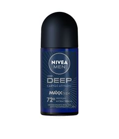 Desodorante Nivea Roll-On Men Deep Carvao Ativado 50ml