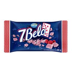 Bala 7Belo Drag Framboesa 40g